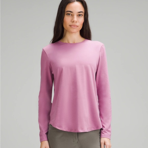 SOLD Lululemon “Love Long-Sleeve” Velvet Dust - Picture 1 of 4